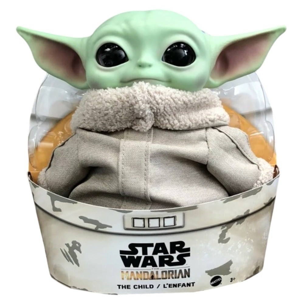 Mattel Plush Toy Unisex OS The Child Green Tan Star Wars Mandalorian NEW
